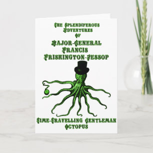 The Time Traveling Gentleman Octopus Kaart