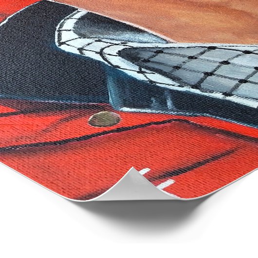 The Time Traveller Painting by Alfred Fox Poster (Hoek)