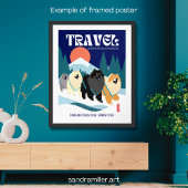 THE TIME TRAVELLERS toont ongekaderd of ingelijst Poster