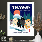 THE TIME TRAVELLERS toont ongekaderd of ingelijst Poster