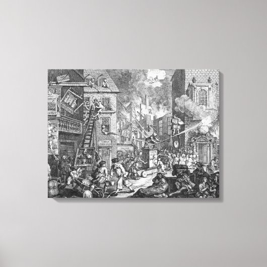 The Times, Bord I, 1762 Canvas Afdruk (Voorkant)