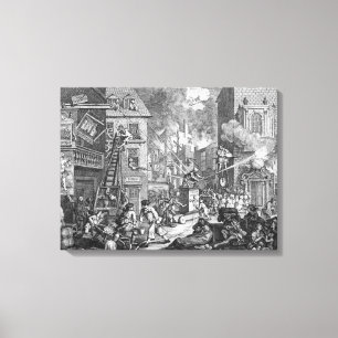 The Times, Bord I, 1762 Canvas Afdruk