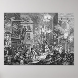 The Times, Bord I, 1762 Poster