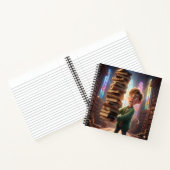 The Timid Librarian Apprentice Notebook Notitieboek (Binnen)