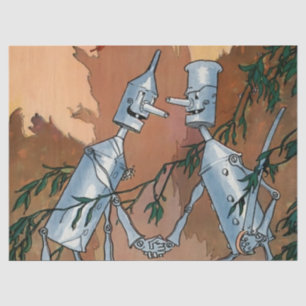 “The Tin Woodman en zijn Tweeling” door John R Nei Tissuepapier