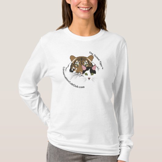 The Tiniest Tiger's Conservation Cub Club T Shirt (Voorkant)