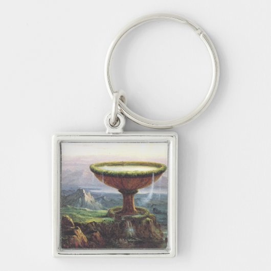 The Titan's Goblet by Thomas Cole Sleutelhanger (Voorkant)