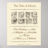 The Title of Liberty Poster (Voorkant)