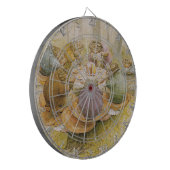 The Toads' Tea Party (door Beatrix Potter) Dartbord (Voorkant Links)