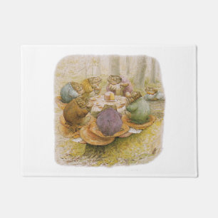 The Toads' Tea Party (door Beatrix Potter) Deurmat
