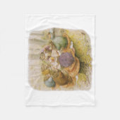 The Toads' Tea Party (door Beatrix Potter) Fleece Deken (Voorkant)