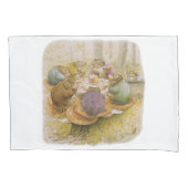 The Toads' Tea Party (door Beatrix Potter) Kussensloop (Voorkant-Links)