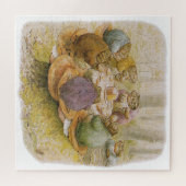 The Toads' Tea Party (door Beatrix Potter) Legpuzzel (Horizontaal)