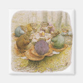 The Toads' Tea Party (door Beatrix Potter) Magneet (Voorkant)