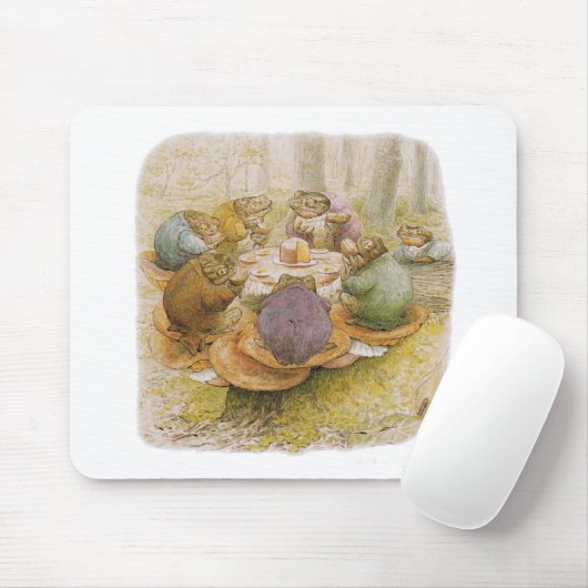 The Toads' Tea Party (door Beatrix Potter) Muismat (Met muis)
