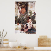 The Toilet, door John William Waterhouse - 1889 Poster (Keuken)