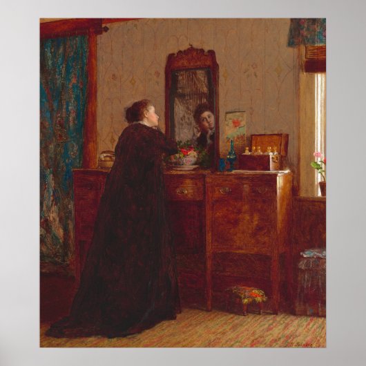 The Toilet - Eastman Johnson Fine Art Poster (Voorkant)