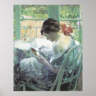 The Toilette, Richard Miller Poster