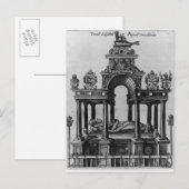 The Tomb of Elizabeth I, 1620 Briefkaart (Voorkant / Achterkant)