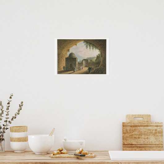 The Tomb of Jeremiah, pub. van William Watts, 1801 Poster (Keuken)