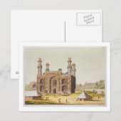 The Tomb of the Mughal emperor Akbar, from 'Le Cos Briefkaart (Voorkant / Achterkant)