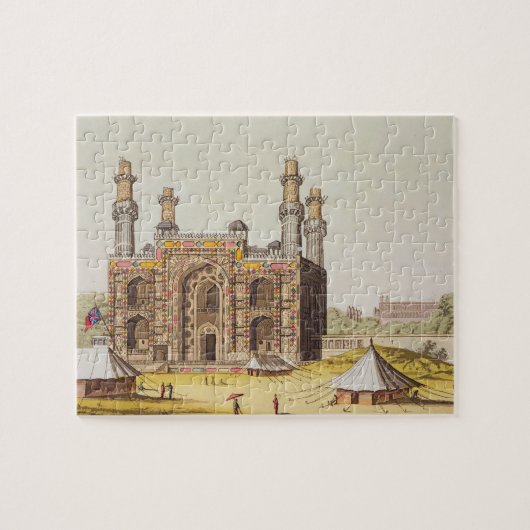 The Tomb of the Mughal emperor Akbar, from 'Le Cos Legpuzzel (Horizontaal)