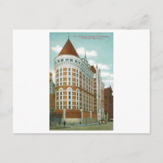 The Tombs and Strafcourt Building, NY Briefkaart