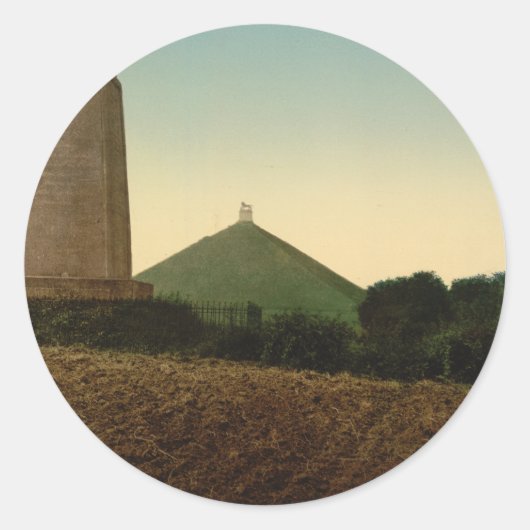 The Tombs, Waterloo, België Ronde Sticker (Voorkant)