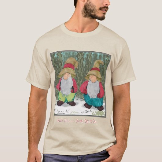 "The Tomten" Kerstmis T-shirt (Voorkant)