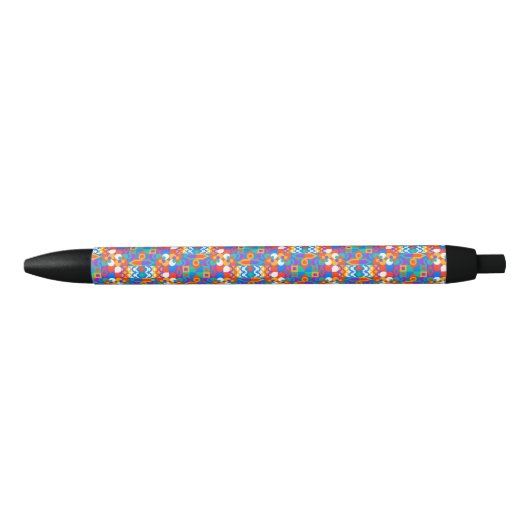 The tone is cheerful and playful zwarte inkt pen (Voorkant)