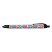The tone is cheerful and playful zwarte inkt pen (Bovenkant)