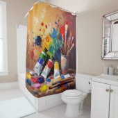 The Tools Of Imagination -  Douchegordijn (In situ)