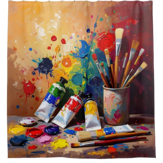 The Tools Of Imagination -  Douchegordijn (Voorkant)