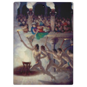 The Torch Race, Grecian Olympics Olympische Spelen Klembord (Achterkant)