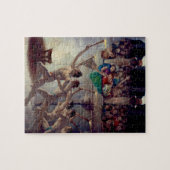 The Torch Race, Grecian Olympics Olympische Spelen Legpuzzel (Horizontaal)