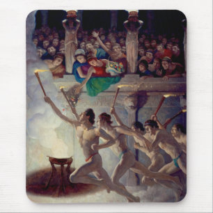The Torch Race, Grecian Olympics Olympische Spelen Muismat