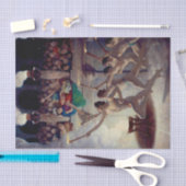 The Torch Race, Grecian Olympics Olympische Spelen Tissuepapier (Craft)