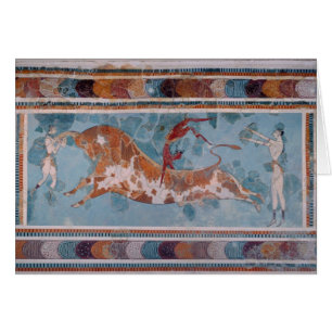 The Toreador Fresco, Knossos Palace, Kreta