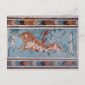 The Toreador Fresco, Knossos Palace, Kreta Briefkaart (Voorkant)