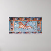 The Toreador Fresco, Knossos Palace, Kreta