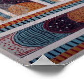 The Toreador Fresco, Knossos Palace, Kreta Poster (Hoek)