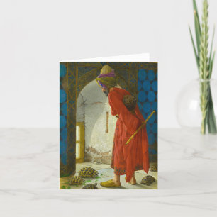 The Tortoise Trainer, 1906, ingediend door Osman H Bedankkaart