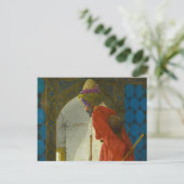 The Tortoise Trainer, 1906, ingediend door Osman H Briefkaart (Staand voorkant)