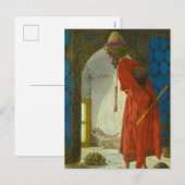 The Tortoise Trainer, 1906, ingediend door Osman H Feestdagenkaart (Voorkant / Achterkant)