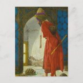 The Tortoise Trainer, 1906, ingediend door Osman H Feestdagenkaart (Voorkant)