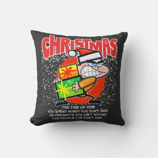 The tote bag for people who don't like Christmas Kussen (Voorkant)