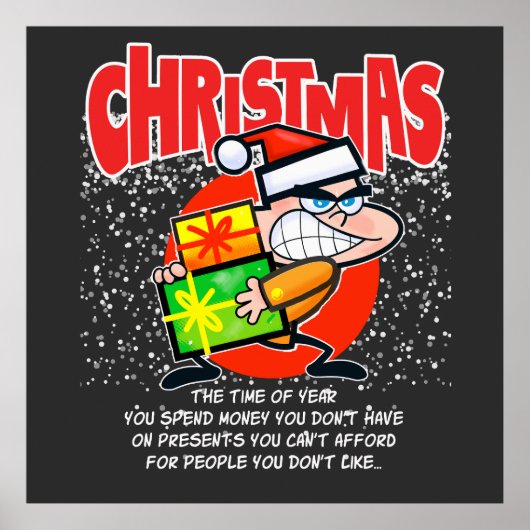 The tote bag for people who don't like Christmas Poster (Voorkant)