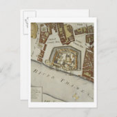 The Tower and St. Catherine's, detail van de Tower Briefkaart (Voorkant / Achterkant)