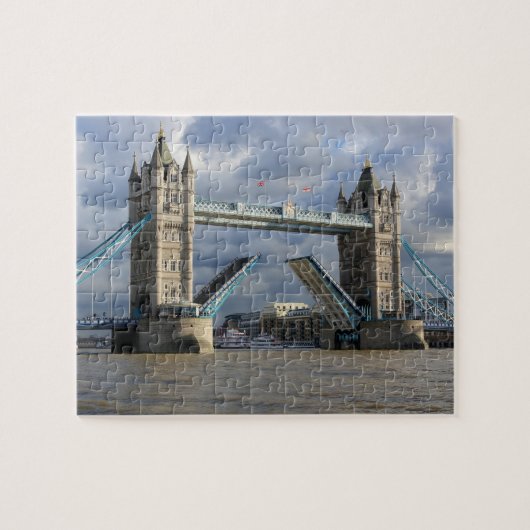 The Tower Bridge - Londen - 8x10 - 110 pcs. Legpuzzel (Horizontaal)