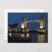 The Tower Bridge, Londen Briefkaart (Voorkant / Achterkant)